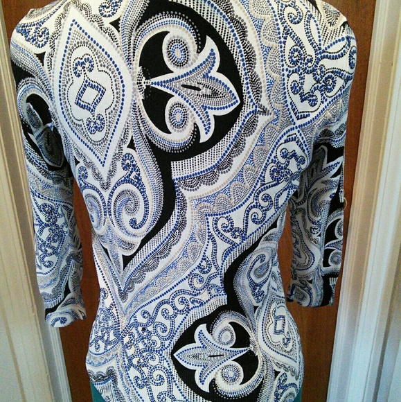⭐ Paisley patterned cardigan - Picture 4 of 5